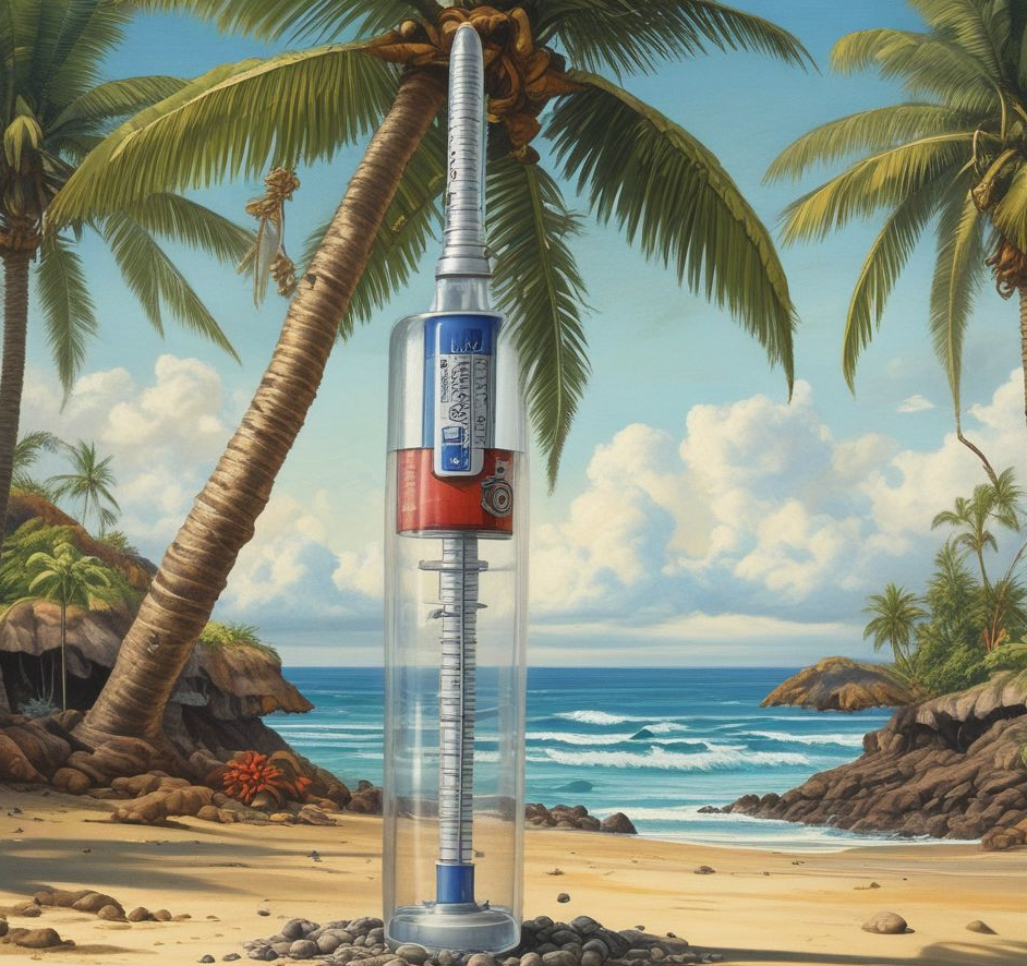 PES Hawaiian Research Syringe