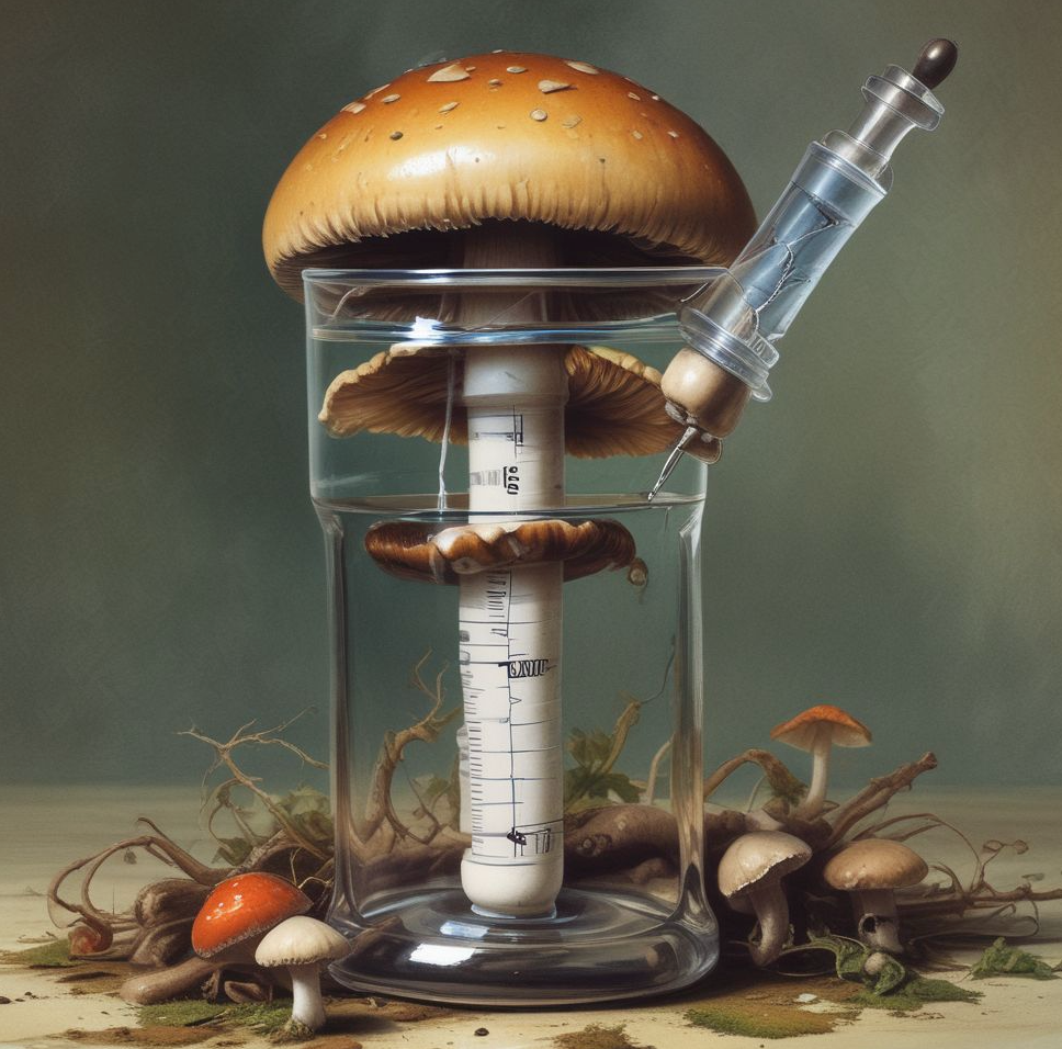 Ovoid Print Research Syringe
