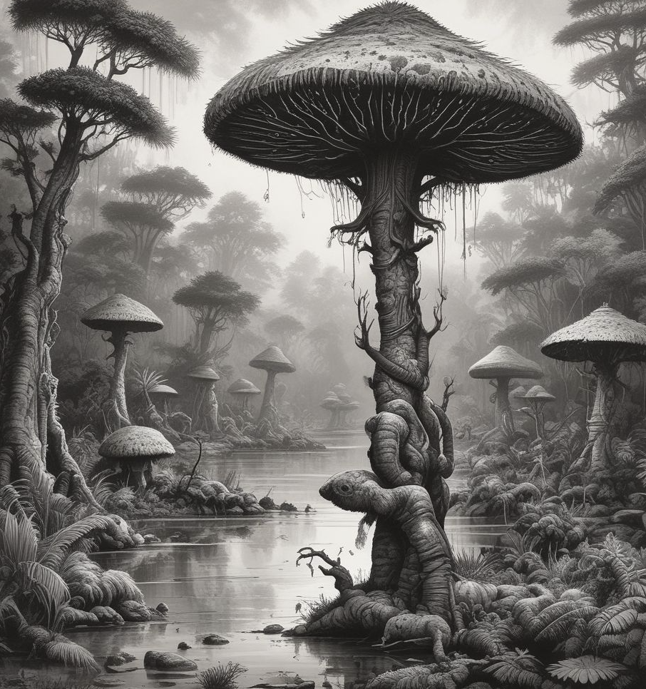 Chitwan Nepal Spore Print