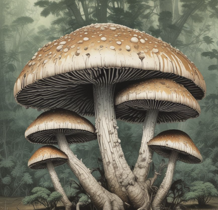Cambodian Spore Print
