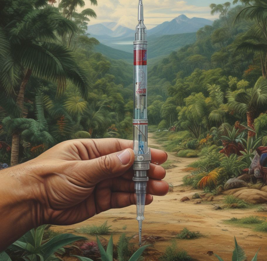 Ecuador Research Syringe