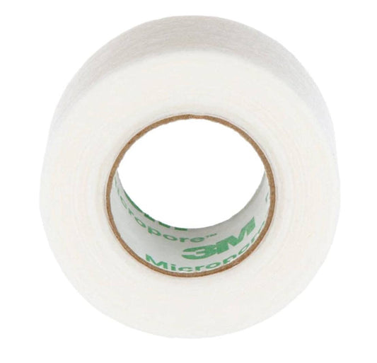 Micropore Surgical Tape 1530-1, 1 IN x 10 YD (2,5cm x 9,1m) (2 Rolls)