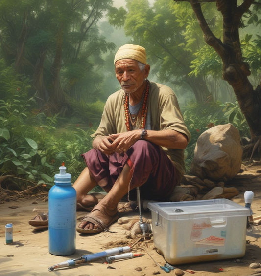 Chitwan Nepal Research Syringe
