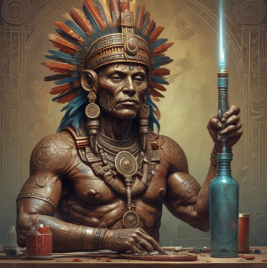 Aztec God Research Syringe