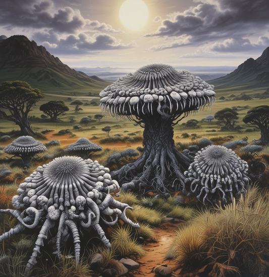 African Transkei Spore Print