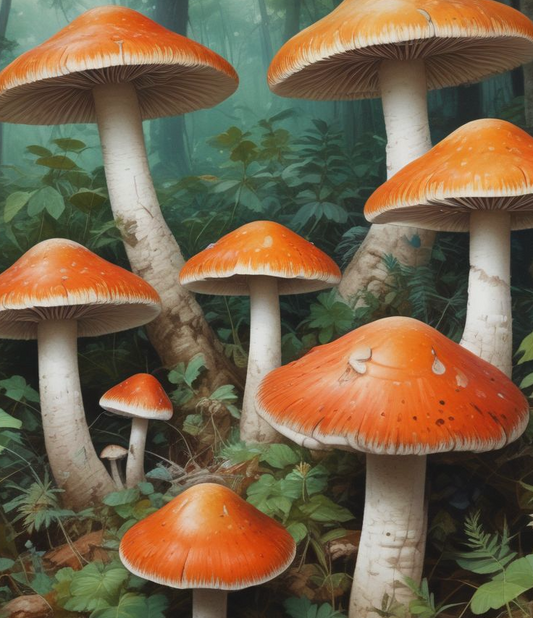 Thai Lipa Yai Spore Print