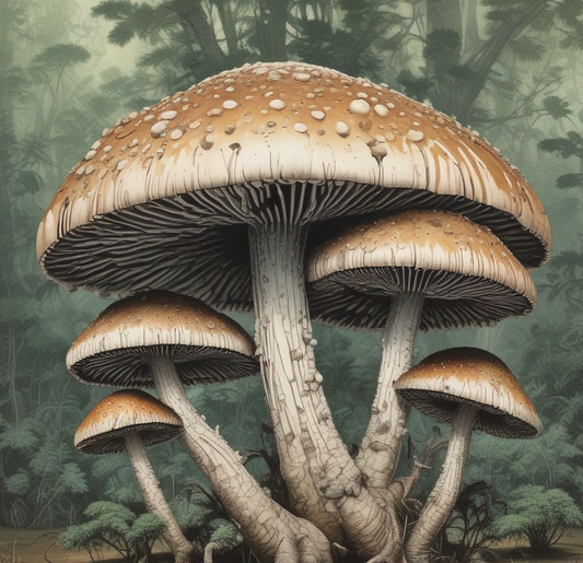Cambodian Spore Print