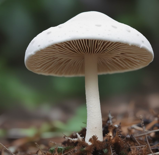 Florida White (F+) Spore Print